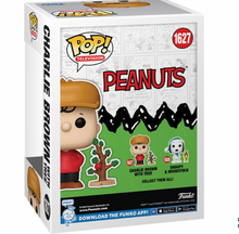 Load image into Gallery viewer, A Charlie Brown Christmas Charlie Brown with Tree Funko Pop! Vinyl Figure #1627 and Buddy