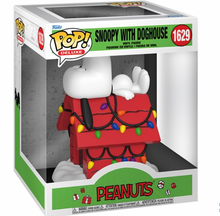 Load image into Gallery viewer, A Charlie Brown Christmas Snoopy with Doghouse Deluxe Funko Pop! Vinyl Figure #1629