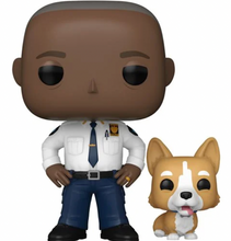 Load image into Gallery viewer, Brooklyn Nine-Nine Captain Ray Holt with Cheddar Funko Pop! Vinyl Figure and Buddy #1626