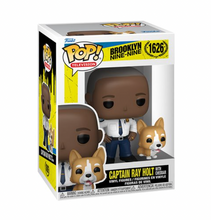 Load image into Gallery viewer, Brooklyn Nine-Nine Captain Ray Holt with Cheddar Funko Pop! Vinyl Figure and Buddy #1626
