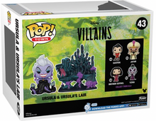 Load image into Gallery viewer, Disney Villains Ursula and Ursula's Lair Funko Pop! Town #43