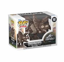Load image into Gallery viewer, Jurassic Park Fossil Triceratops Funko Pop! Vinyl Figure #1681