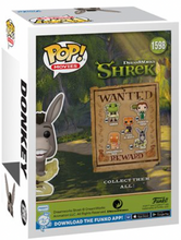 Load image into Gallery viewer, Shrek DreamWorks 30th Anniversary Donkey Glitter Funko Pop! Vinyl Figure #1598