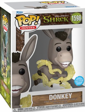 Load image into Gallery viewer, Shrek DreamWorks 30th Anniversary Donkey Glitter Funko Pop! Vinyl Figure #1598