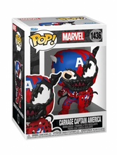 Load image into Gallery viewer, Marvel Carnage Captain America Funko Pop! Vinyl Figure #1436