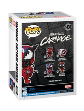 Load image into Gallery viewer, Marvel Carnage Captain America Funko Pop! Vinyl Figure #1436