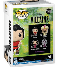 Load image into Gallery viewer, Disney Villains Gaston Funko Pop! Vinyl Figure #1518
