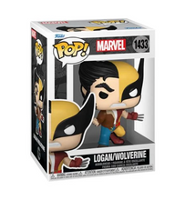 Load image into Gallery viewer, Marvel Comics Split Logan/Wolverine Funko Pop! Vinyl Figure #1433