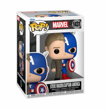 Load image into Gallery viewer, Marvel Comics Split Steve Rogers/Captain America Funko Pop! Vinyl Figure #1431