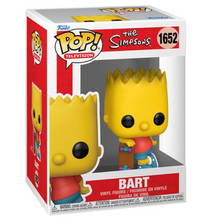 Load image into Gallery viewer, The Simpsons Bart Simpson with Skateboard Funko Pop! Vinyl Figure #1652