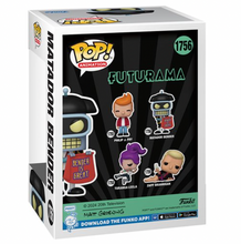 Load image into Gallery viewer, Futurama Matador Bender Funko Pop! Vinyl Figure #1756