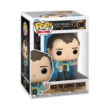 Load image into Gallery viewer, Saturday Night Live 50th Anniversary Nick the Lounge Singer Funko Pop! Vinyl Figure #08