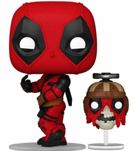 Load image into Gallery viewer, Deadpool & Wolverine Deadpool with Headpool Funko Pop! Vinyl Figure #1400 and Buddy