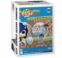 Load image into Gallery viewer, Sonic The Hedgehog Funko Pop! Vinyl Figure with Chao Buddy #1036