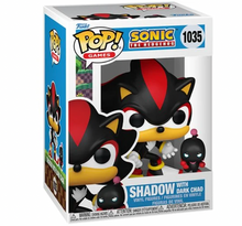 Load image into Gallery viewer, Sonic The Hedgehog Shadow Funko Pop! Vinyl Figure with Dark Chao Buddy #1035
