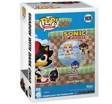 Load image into Gallery viewer, Sonic The Hedgehog Shadow Funko Pop! Vinyl Figure with Dark Chao Buddy #1035