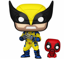 Load image into Gallery viewer, Deadpool & Wolverine with Babypool Funko Pop! Vinyl Figure #1403 and Buddy