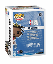 Load image into Gallery viewer, NBA Memphis Grizzlies Ja Morant (City Edition 2024) Funko Pop! Vinyl Figure #201