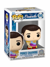 Load image into Gallery viewer, Cinderella 75th Anniversary Prince Charming with Glass Slipper Funko Pop! Vinyl Figure #1545