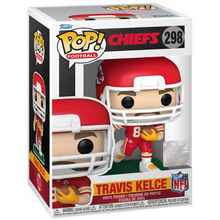 Load image into Gallery viewer, NFL Chiefs Travis Kelce (Road) Funko Pop! Vinyl Figure #298