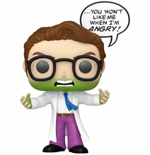 Load image into Gallery viewer, Marvel Hulk Bruce Banner (Don't Make me Angry) Funko Pop! Vinyl Figure #1417
