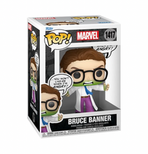Load image into Gallery viewer, Marvel Hulk Bruce Banner (Don't Make me Angry) Funko Pop! Vinyl Figure #1417