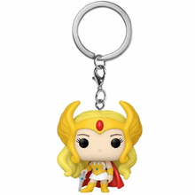 Load image into Gallery viewer, She-Ra: Princess of Power She-Ra 40th Anniversary Funko Pocket Pop! Key Chain
