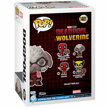 Load image into Gallery viewer, Deadpool & Wolverine Dogpool Funko Pop! Vinyl Figure #1401