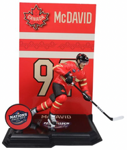 Load image into Gallery viewer, NHL 4 Nations Face-Off Connor McDavid Team Canada 7-Inch Scale Posed Figure
