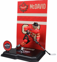 Load image into Gallery viewer, NHL 4 Nations Face-Off Connor McDavid Team Canada 7-Inch Scale Posed Figure