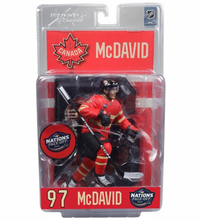 Load image into Gallery viewer, NHL 4 Nations Face-Off Connor McDavid Team Canada 7-Inch Scale Posed Figure