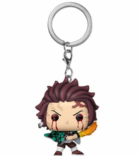 Load image into Gallery viewer, Demon Slayer Tanjiro Kamado (Sun Breathing) Funko Pocket Pop! Key Chain
