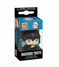 Load image into Gallery viewer, Demon Slayer Muichiro Tokito (Attack) Funko Pocket Pop! Key Chain