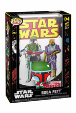 Load image into Gallery viewer, Star Wars: The Empire Strikes Back Boba Fett Funko Pop! Comic Cover Figure #04 with Case