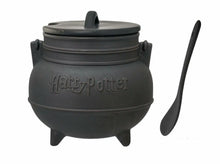 Load image into Gallery viewer, Harry Potter Black Cauldron Ceramic Soup Mug with Spoon