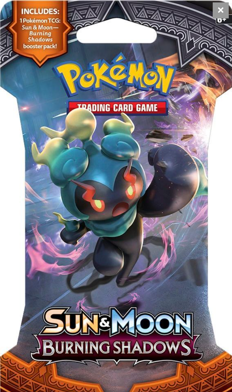 Burning Shadows Blister Pack