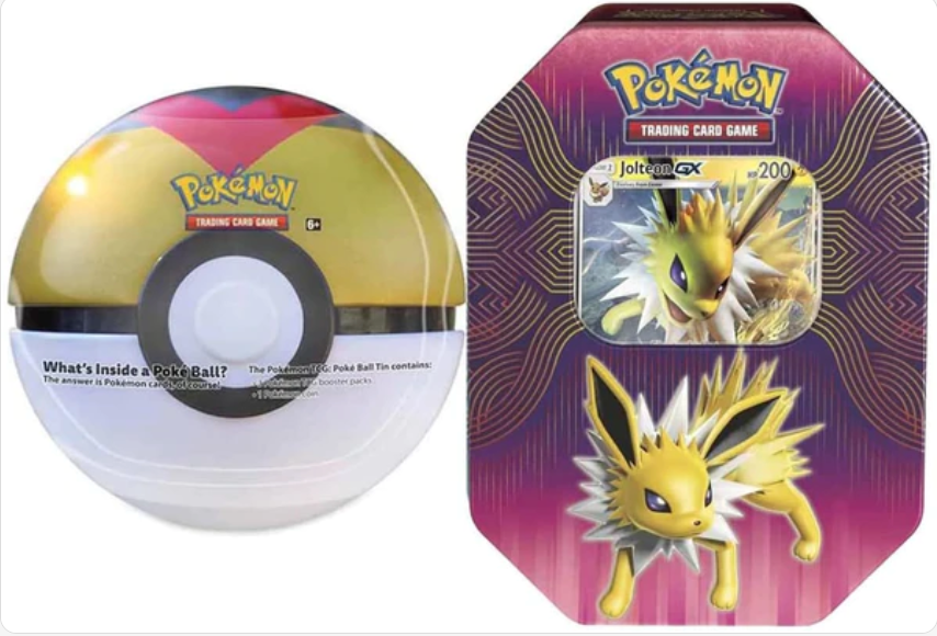 GX Tin & Pokeball Set