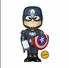 Load image into Gallery viewer, Avengers: Endgame Captain America Vinyl Funko Soda Figure - Entertainment Earth Exclusive
