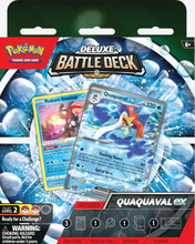 Load image into Gallery viewer, Pokemon Deluxe Battle Decks: Meowscarada/Quaquaval
