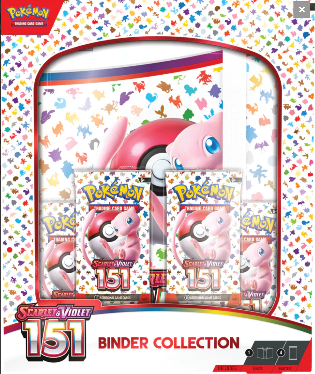 Pokemon 151 Binder Collection