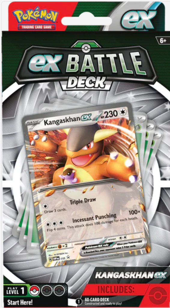 Pokemon Kangaskhan EX/Greninja EX Battle Deck