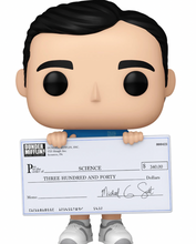 Load image into Gallery viewer, The Office Michael with Check Funko Pop
