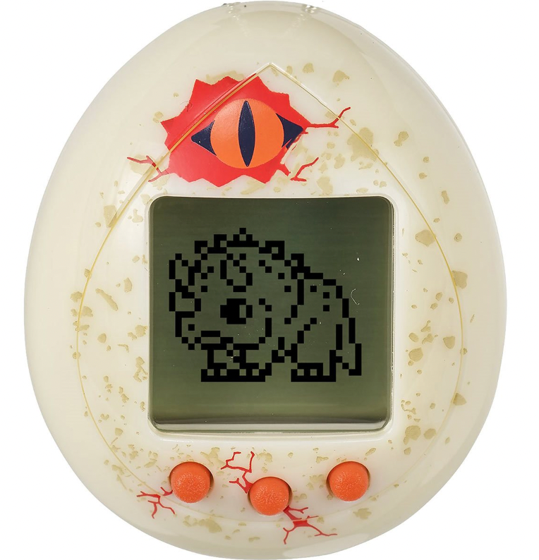 Jurassic Park 30th Anniversary Tamagotchi Dinosaur Egg Version