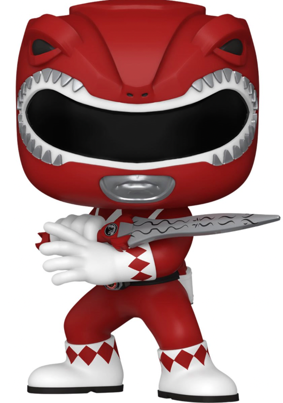 Mighty Morphin Power Rangers 30th Anniversary Red Ranger Funko Pop! Vinyl Figure #1374