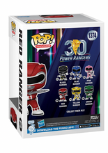 Load image into Gallery viewer, Mighty Morphin Power Rangers 30th Anniversary Red Ranger Funko Pop! Vinyl Figure #1374
