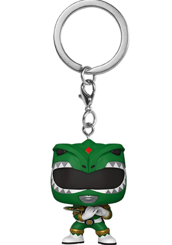 Mighty Morphin Power Rangers 30th Anniversary Green Ranger Funko Pocket Pop! Key Chain