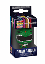 Load image into Gallery viewer, Mighty Morphin Power Rangers 30th Anniversary Green Ranger Funko Pocket Pop! Key Chain
