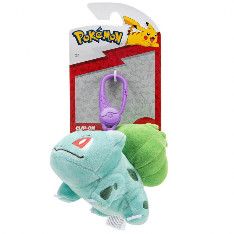 Pokemon Plush 3 1/2-Inch Clip-On