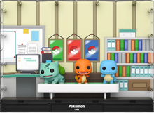 Load image into Gallery viewer, Pokemon Bulbasaur Charmander Squirtle Deluxe Funko Pop! Moment with Case #01
