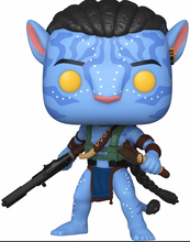 Load image into Gallery viewer, Avatar: The Way of Water Jake Sully (Battle) Funko Pop! Vinyl Figure #1549
